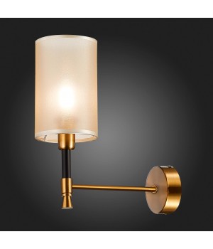 SLE300301-01 Бра Латунь, Черный/Шампань E14 1*40W GRANZE-foto3