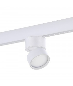 ST809.536.09 Магнитный трековый светильник Белый LED 1*9W 3000K 550Lm Ra>90 120° IP20 D85xH126 48VV SKYLINE 48-foto2