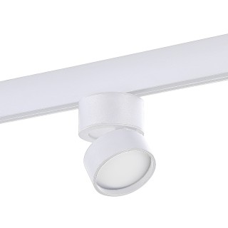 ST809.536.09 Магнитный трековый светильник Белый LED 1*9W 3000K 550Lm Ra>90 120° IP20 D85xH126 48VV SKYLINE 48-foto2