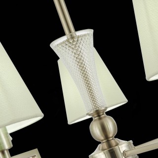 SLE105503-05 Люстра подвесная Никель/Белый E14 5*40W REIMO-foto7