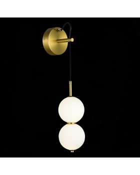 SL6112.201.07 Бра ST-Luce Золотистый/Молочно-белый LED 1*7W ODE-foto3