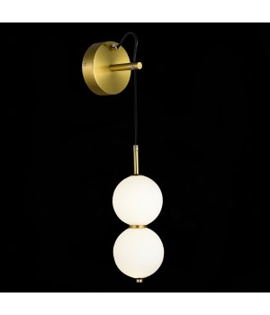 SL6112.201.07 Бра ST-Luce Золотистый/Молочно-белый LED 1*7W ODE-foto3