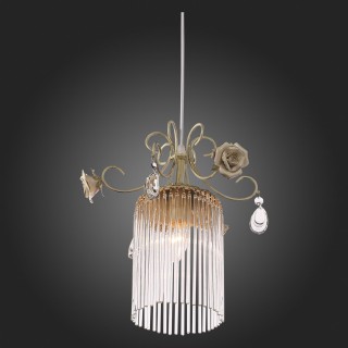 SL425.503.01 Подвес ST-Luce Белый/Прозрачный E14 1*40W PETRA-foto8