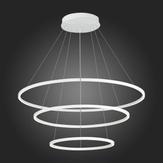 ST605.503.114 Cветильник подвесной  SMART ST-Luce Белый/Белый LED 1*114W 2800-6500K Подвесные светильники-foto3