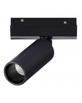 ST807.436.12 Магнитный трековый светильник Черный LED 1*12W 3000K 550Lm Ra>90 IP20 D50xH173 48VV SKYLINE 48-foto3