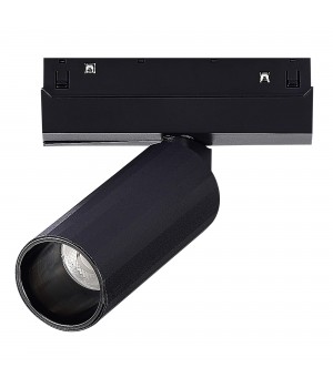 ST807.436.12 Магнитный трековый светильник Черный LED 1*12W 3000K 550Lm Ra>90 IP20 D50xH173 48VV SKYLINE 48-foto3
