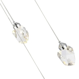 SL6114.103.06 Светильник подвесной ST-Luce Хром/Прозрачный LED 6*3W 3000K CASCATO-foto3