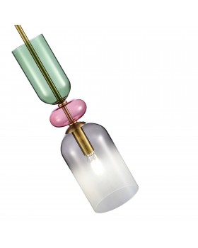 SL2000.203.01 Подвес ST-Luce Золотистый/Дымчатый E14 1*40W GEA-foto3