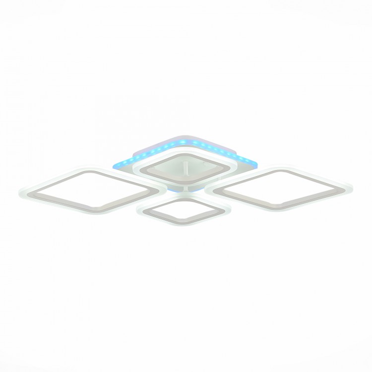 SLE500152-04RGB Светильник потолочный Белый/Белый LED 1*88W RGB 8W 3000-6000K SAMURO