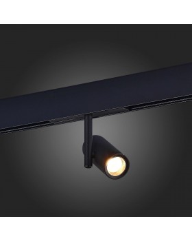 ST808.436.08 Магнитный трековый светильник Черный LED 1*8W 3000K 500Lm Ra>90 36° IP20 D42xH135 48VV SKYLINE 48-foto5