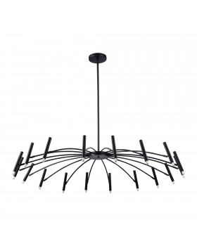 SL1214.402.18 Светильник потолочный ST-Luce Черный/Черный G9 18*5W 4000K SPIDEY-foto2