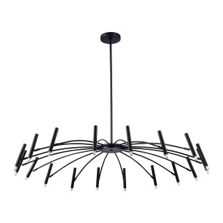 SL1214.402.18 Светильник потолочный ST-Luce Черный/Черный G9 18*5W 4000K SPIDEY-foto2