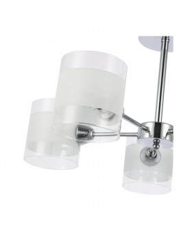 SLE102802-05 Люстра потолочная Хром/Прозрачный, Белый E14 5*40W MIENTO-foto2