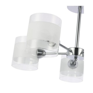 SLE102802-05 Люстра потолочная Хром/Прозрачный, Белый E14 5*40W MIENTO-foto2