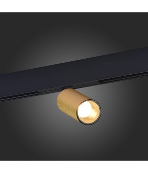 ST807.246.12 Магнитный трековый светильник Золотистый LED 1*12W 4000K 700Lm Ra>90 IP20 D50xH173 48VV SKYLINE 48-foto5