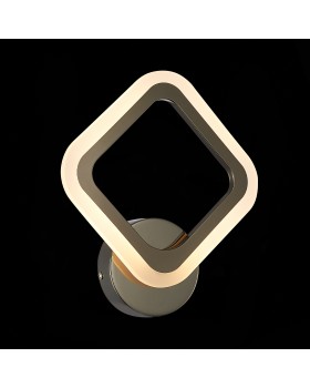 SLE500181-01 Бра Темный хром/Белый LED 1*16W 3000K/4000K/6000K SAMURO-foto4