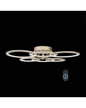 SL867.202.06 Люстра потолочная ST-Luce Золотистый/Белый LED 1*85W 3000K-6000K TWIDDLE DIMMER-foto13