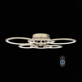 SL867.202.06 Люстра потолочная ST-Luce Золотистый/Белый LED 1*85W 3000K-6000K TWIDDLE DIMMER-foto13