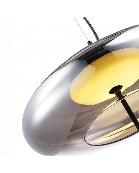 SL6500.403.01 Подвес ST-Luce Черный/Дымчатый LED 1*15W 3000K HELIA-foto3