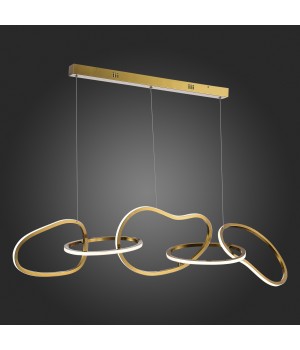 SL6505.203.45 Светильник подвесной ST-Luce Золотистый/Золотистый LED 1*45W 4000K ABRA-foto4