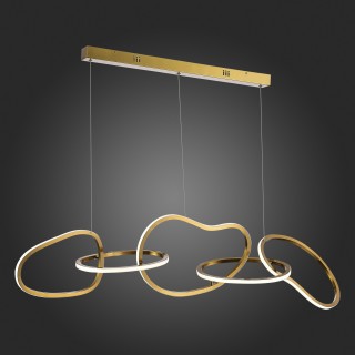 SL6505.203.45 Светильник подвесной ST-Luce Золотистый/Золотистый LED 1*45W 4000K ABRA-foto4