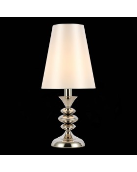 SL1137.104.01 Прикроватная лампа Никель/Белый E14 1*40W RIONFO-foto4