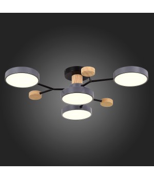 SLE6006-702-04 Светильник потолочный Серый/Серый LED 4*12W 3000K/4500K/6000K FAEMA-foto7