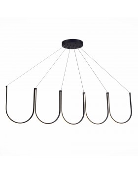 SL6202.413.01 Светильник подвесной ST-Luce Черный LED 1*68W 3000K HEIT