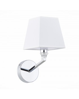 SLE107601-01 Светильник настенный Хром/Белый E14 1*40W GRINDA-foto2