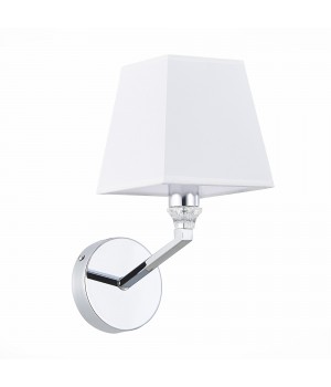SLE107601-01 Светильник настенный Хром/Белый E14 1*40W GRINDA-foto2