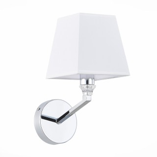 SLE107601-01 Светильник настенный Хром/Белый E14 1*40W GRINDA-foto2