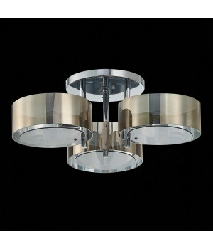 SL483.702.03 Люстра потолочная Хром/Дымчатый E27 3*40W FORESTA-foto5