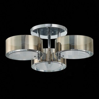 SL483.702.03 Люстра потолочная Хром/Дымчатый E27 3*40W FORESTA-foto5