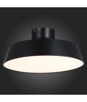SLE600242-01 Светильник потолочный черный/белый LED 1*30W 3000K VIGO-foto5