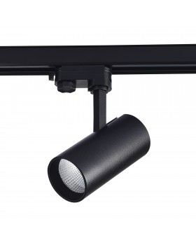 ST661.436.20 Св-к трек. Черный LED 1*20W 3000K 1 600Lm Ra>90 38° IP20 L150xW70xH202 165-265V Трехфазная трековая система-foto2
