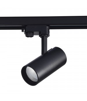 ST661.436.20 Св-к трек. Черный LED 1*20W 3000K 1 600Lm Ra>90 38° IP20 L150xW70xH202 165-265V Трехфазная трековая система-foto2