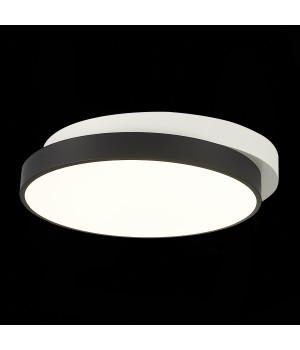 SLE200702-01 Светильник потолочный Черный, Белый/Белый LED 1*45W 3000K/4000K/6000K QVO-foto9