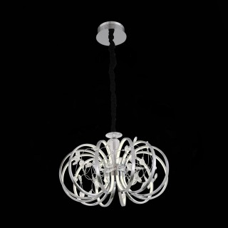 SL923.103.12 Люстра подвесная ST-Luce Хром, Прозрачный/Белый LED 1*70W 4000K OTTAVO-foto5