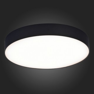 ST606.442.48 Светильник потолочный Черный LED 1*48W 4000K 4 320Lm Ra>85 120° IP20 D400xH55 185-265V Накладные светильники-foto4