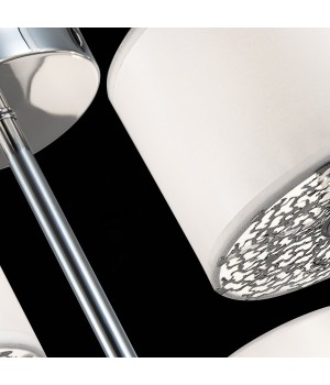 SLE105003-05 Люстра подвесная Хром/Белый E14 5*40W BELGE-foto6