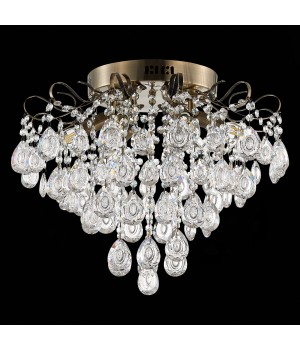 SLE160102-06 Светильник потолочный Бронза/Прозрачный E14 6*60W KAME-foto8