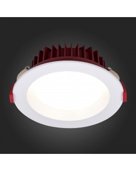 ST752.538.12 Св-к встр. Белый LED 1*12W 3000K 960Lm Ra80 100° IP44 D115xH47 100-240VV Встраиваемые светильники-foto5