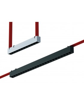 ST455.436.12 Св-к трек. Черный LED 1*12W 3000K 1 050Lm Ra90 24/40 IP20 L323xW40xH45 48V BAND-foto2