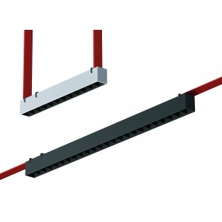 ST455.436.12 Св-к трек. Черный LED 1*12W 3000K 1 050Lm Ra90 24/40 IP20 L323xW40xH45 48V BAND-foto2