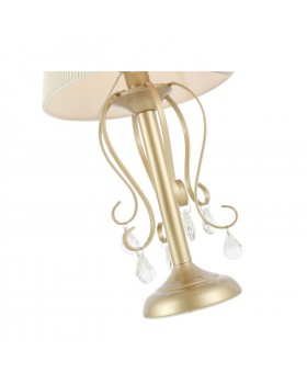 SL177.204.01 Прикроватная лампа Золотистый/Белый E14 1*40W AZZURRO-foto3