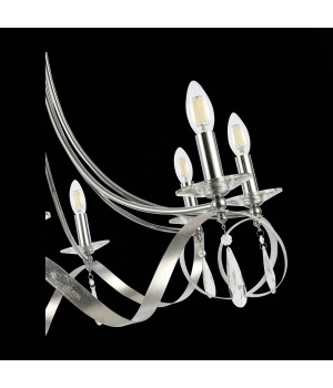 SLE120203-08 Светильник подвесной Хром E14 8*40W FILATTA-foto6