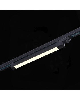 ST663.436.20 Св-к трек. Черный LED 1*20W 3000K 1 600Lm Ra>90 120° IP20 L535xW33xH73 165-265V Трехфазная трековая система-foto5