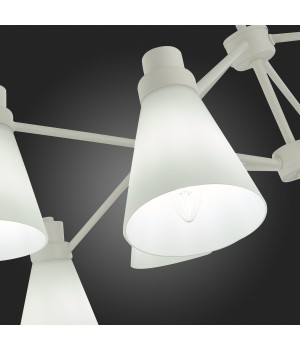 SLE103502-08 Люстра потолочная Белый/Белый E14 8*40W BIANE-foto9