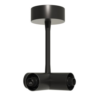 ST1602.459.00 Потолочный токопроводящий Т-коннектор ST-Luce Черный TECHNO-foto3