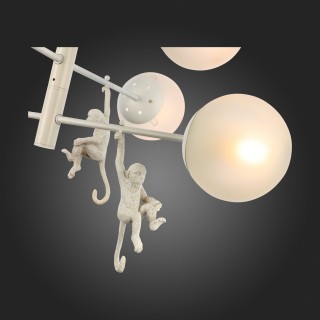 SLE115103-06 Люстра потолочная Белый/Белый E14 6*60W TENATO-foto9